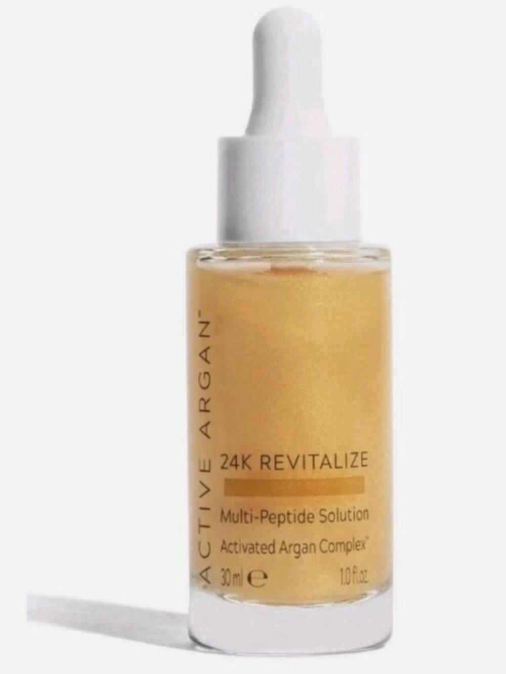Active Argan 24K Revitalize Multi Peptide Solution 1.0 fl oz NIB